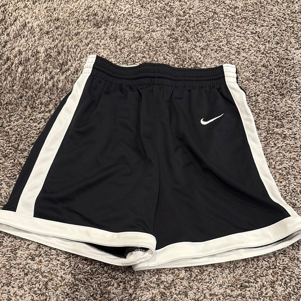 Nike Black Shorts with White Trim